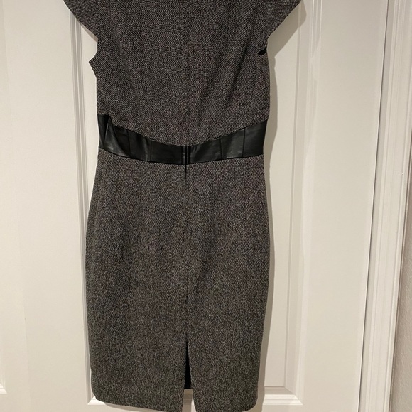H&M grey & black midi dress size 6 - Picture 4 of 5